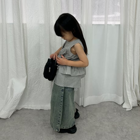 【即納】denim skirt(残り90sizeのみ)