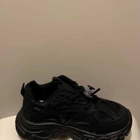 black sneaker