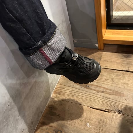 black sneaker