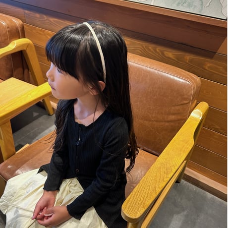 【即納】minimal rib cardigan(black)