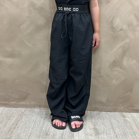sporty black pants