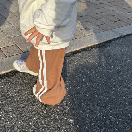 【即納】W line pants