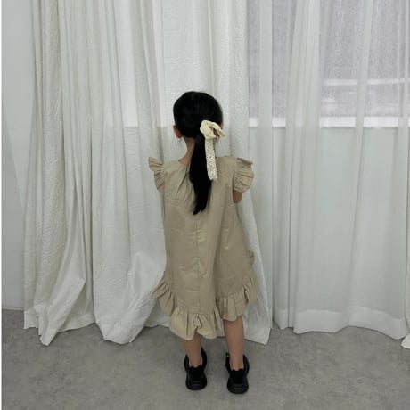 frill girly one-piece