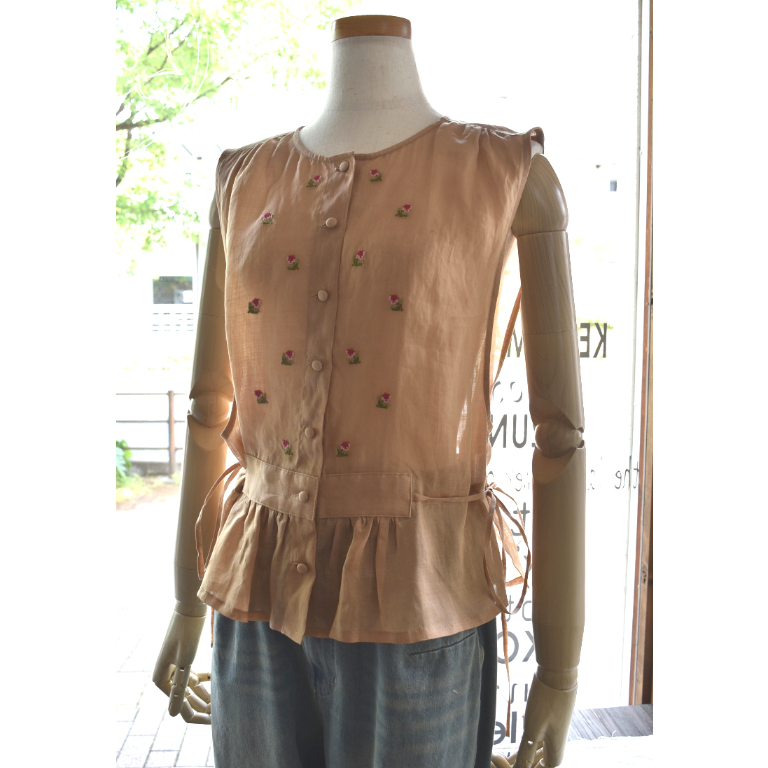 Porter des boutons(ポルテデブトン) 25S/S Boutonジレ | ju