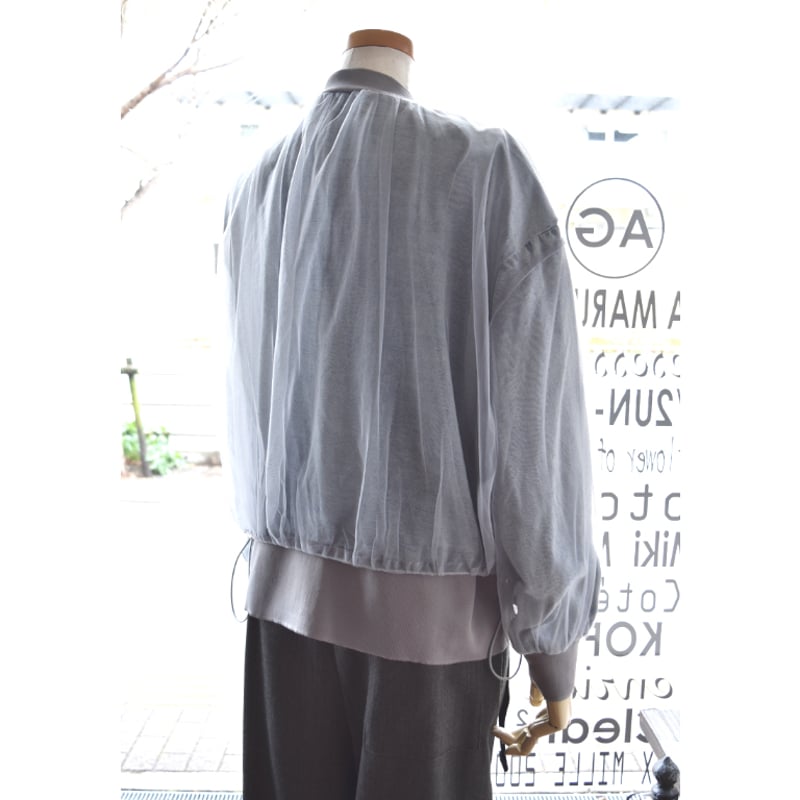 CYNICAL(シニカル) 25S/S テンセルデニム×チュールブルゾン | junemie