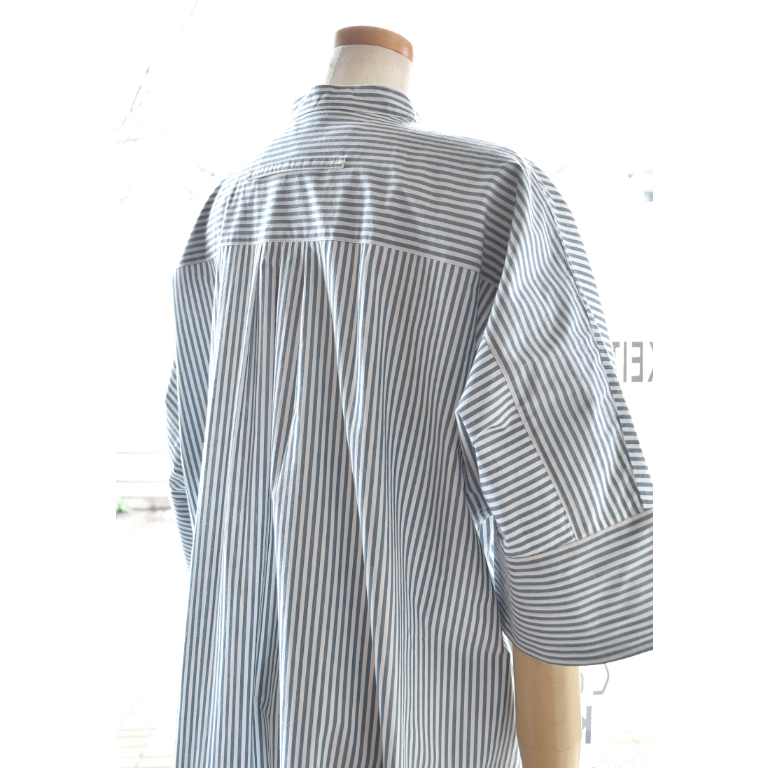 TICCA(ティッカ) 25S/S ハーブノーカラー半袖シャツワンピース | junemie