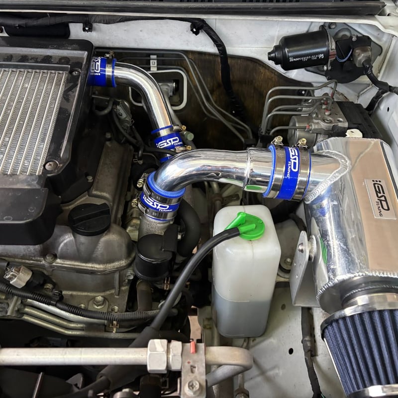 JA22 ジムニー IMPS インテークパイプ アルミ 2 JA22 ジムニー IMPS インテークパイプ アルミ 【公式通販】