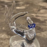 Flower ring『Blue』