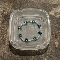Flower bracelet『Emerald』