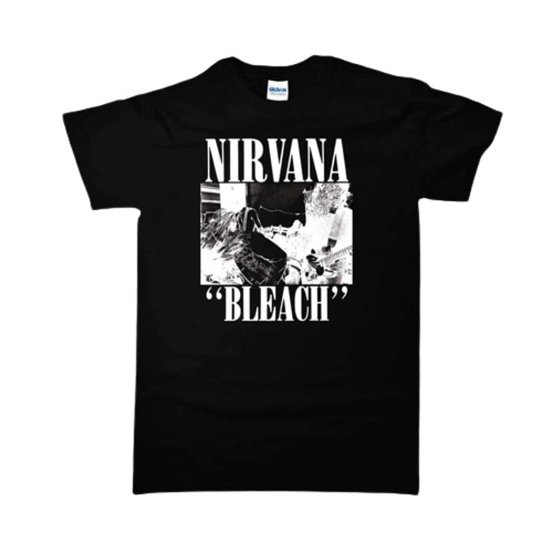 輸入新品レア】 NIRVANA - BLEACH ニルヴァーナTシャツ Gildan 輸入新品レア】 NIRVANA - BLEACH ニルヴァーナTシャツ Gildan