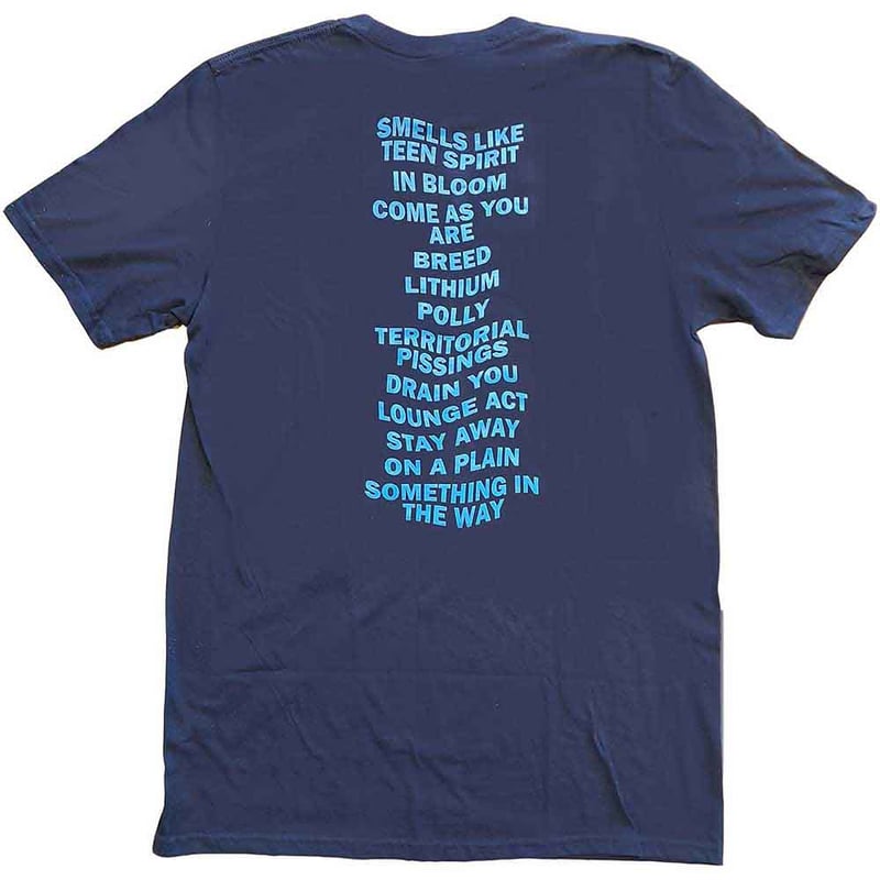 公式新品】NIRVANA - NEVERMIND (Back Print) ニルヴァーナTシ