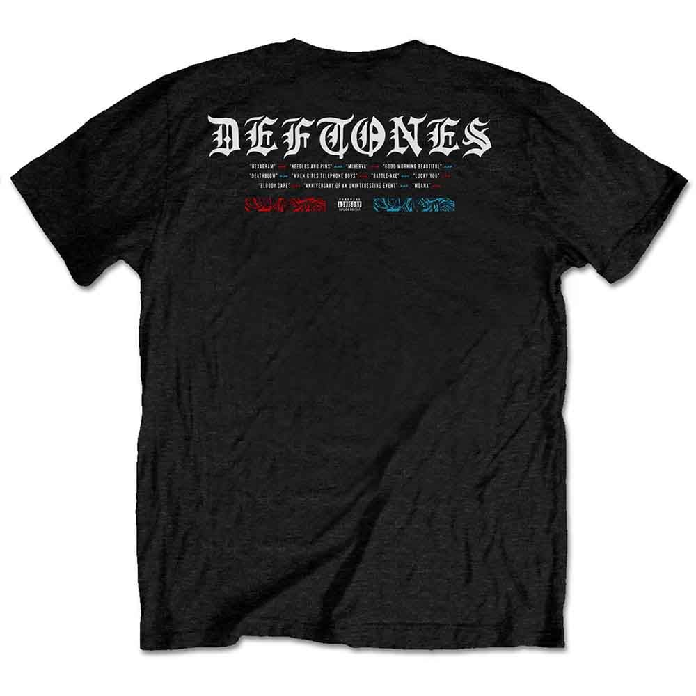 Deftones　デフトーンズ　バンドTシャツ　新品　プリント　NA189 Deftones デフトーンズ バンドTシャツ 新品 プリント NA189