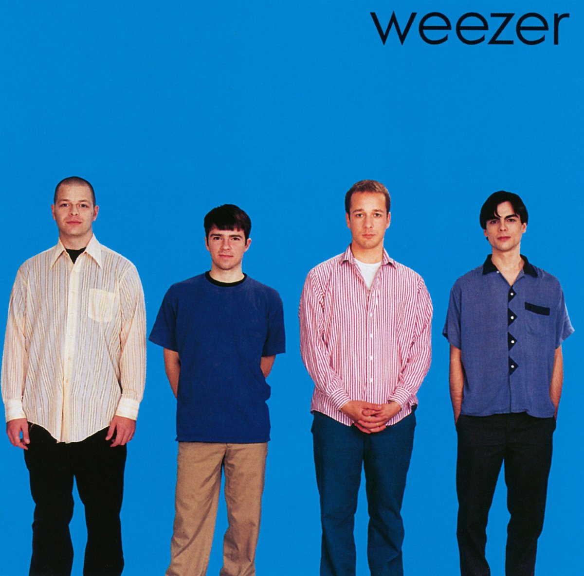 【公式新品】 WEEZER – BLUE ALBUM ウィーザーTシャツ GILDAN HEAVY COTTON