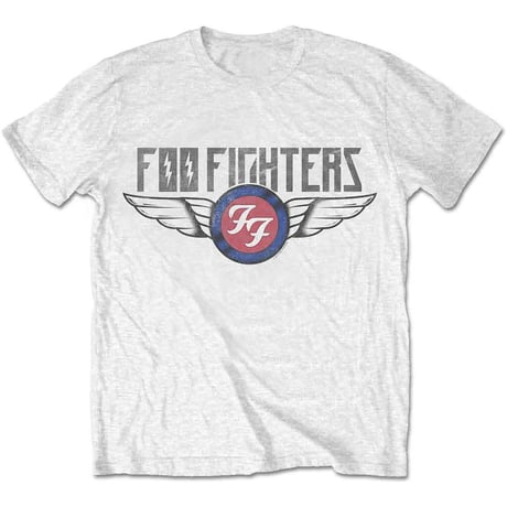 フー・ファイターズ Tシャツ コピーライトあり（2000年） M ホワイト フー・ファイターズ Tシャツ コピーライトあり（2000年） M ホワイト