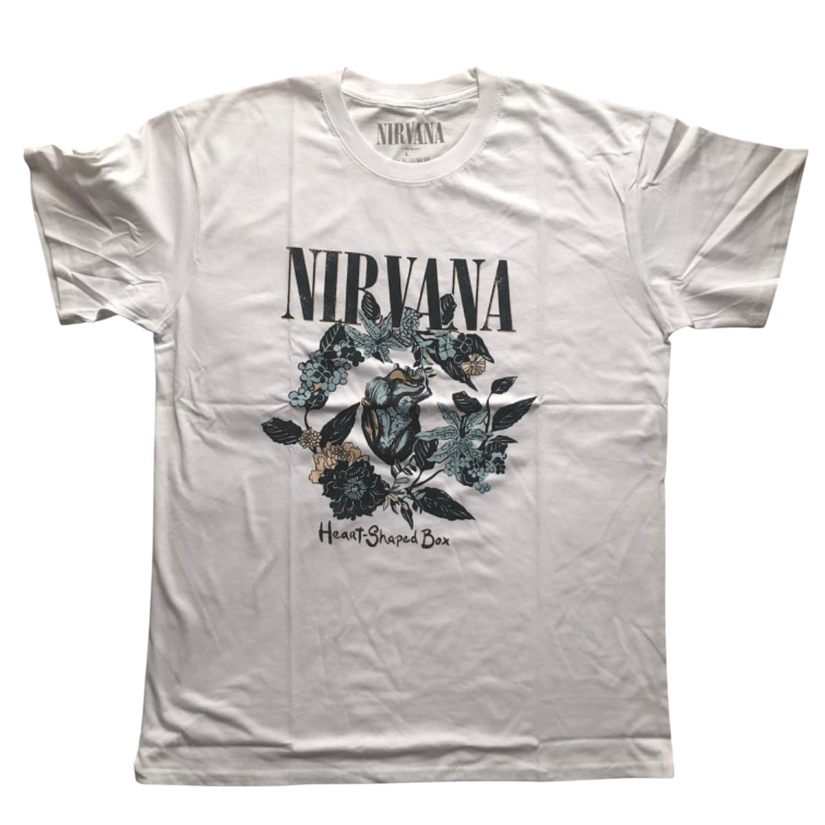 公式新品】NIRVANA - HEART SHAPE BOX ニルヴァーナTシャツ | we