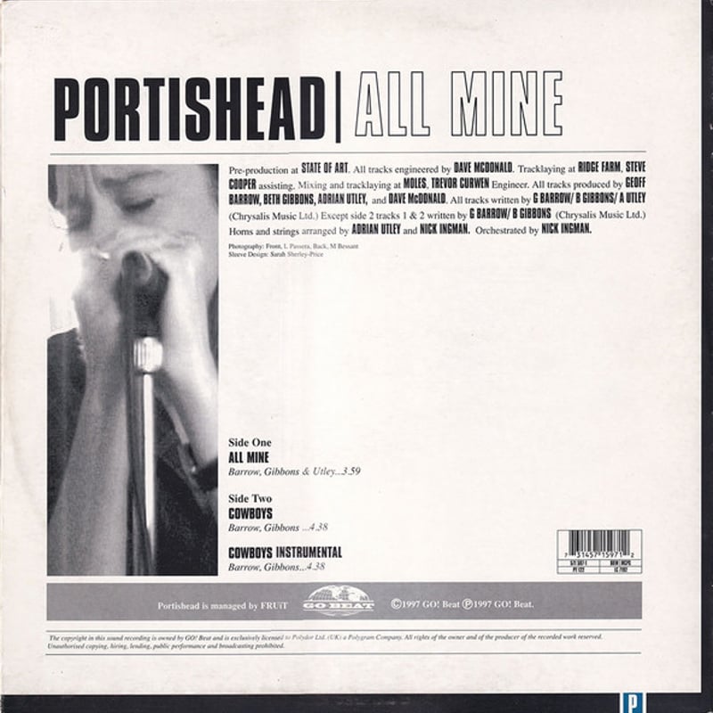 輸入新品レア】 PORTISHEAD - ALL MINE ポーティスヘッドTシャツ Gil