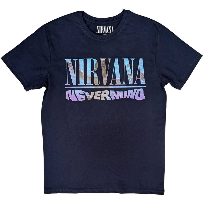 バンドTシャツ『NIRVANA』　NEVERMIND　新品未使用 公式新品】NIRVANA - NEVERMIND (Back Print) ニルヴァーナTシ