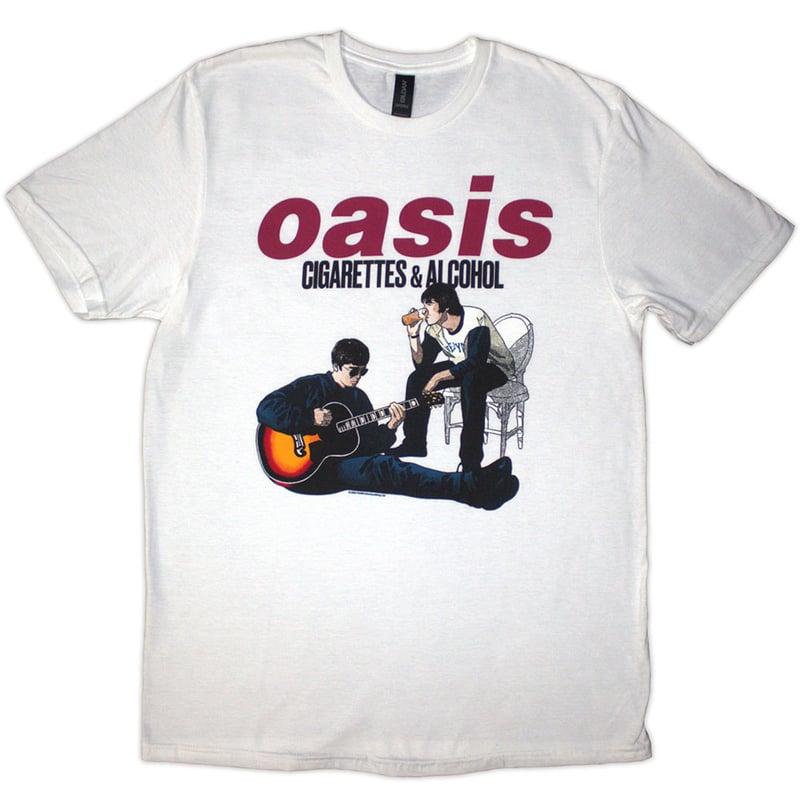 公式新品】 OASIS - CIGARETTES & ALCOHOL ILLUSTRATIO