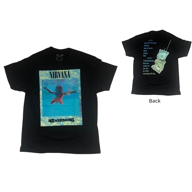 公式新品】 NIRVANA - RIPPLE OVERLAY (Back Print) Gi