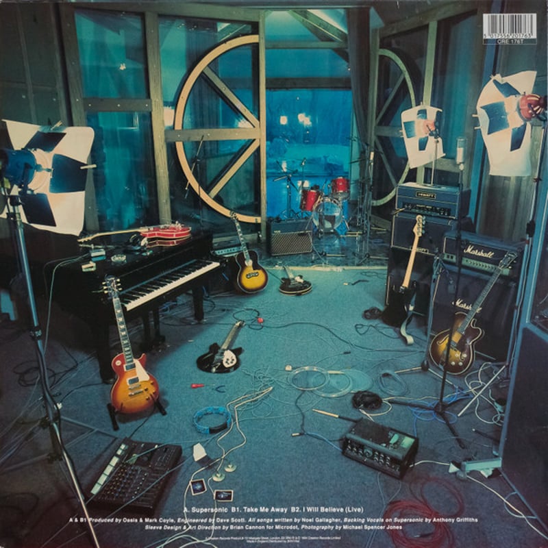公式新品 / 再結成記念新作】 OASIS - SUPERSONIC TITLE