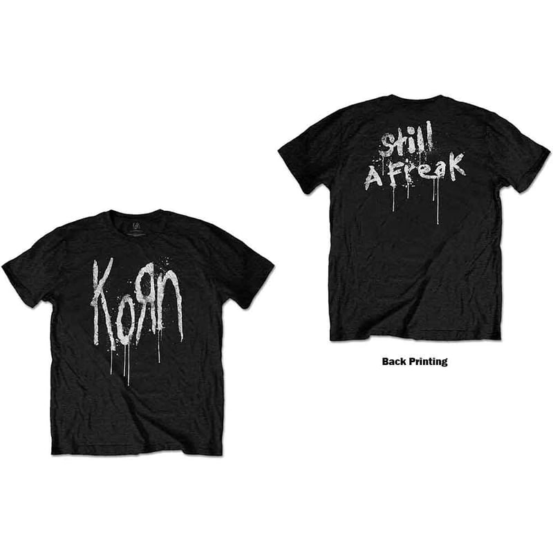 公式新品】 KORN - STILL A FREAK (Back Print) kornTシ