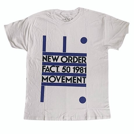 【新品】New Order Tシャツ 2025年来日ツアー ホワイト L 商品詳細ページ | 櫻坂46 OFFICIAL GOODS STORE | 【通常配送