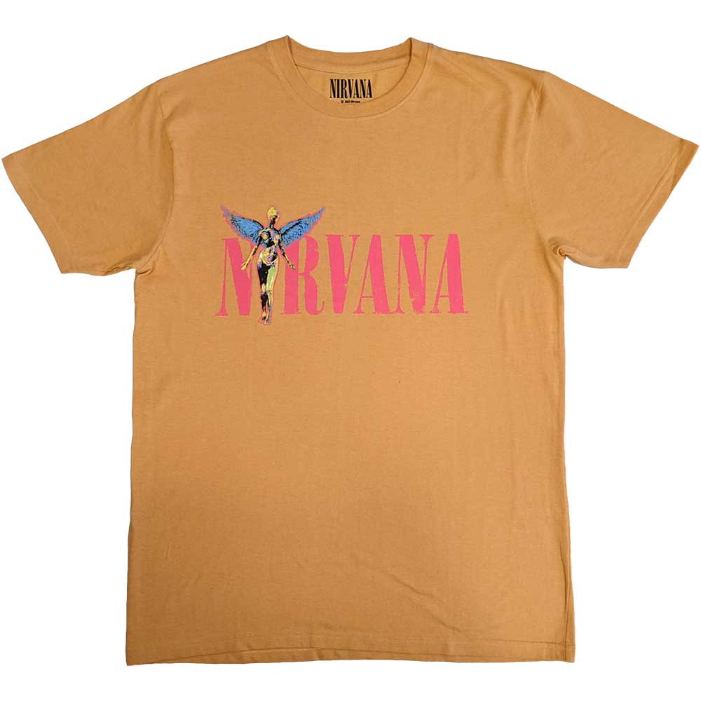 公式新品】NIRVANA - IN UTERO ANGEL (BACK PRINT) ニルヴ 公式新品】NIRVANA - IN UTERO ANGEL (BACK PRINT) ニルヴ