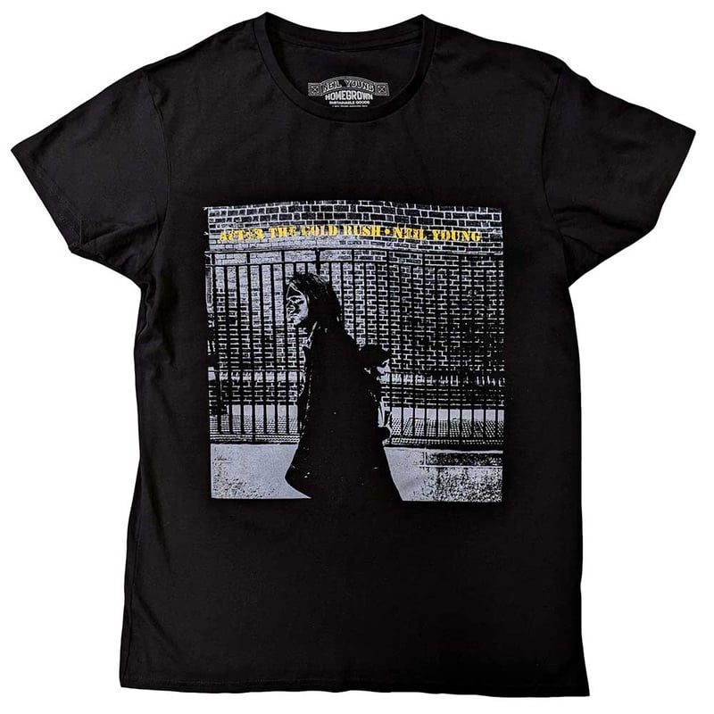 Neil Young CSNY Deja Vu Tシャツ Déjà vu Organic T-Shirt (Brown) | Rhino Official Store