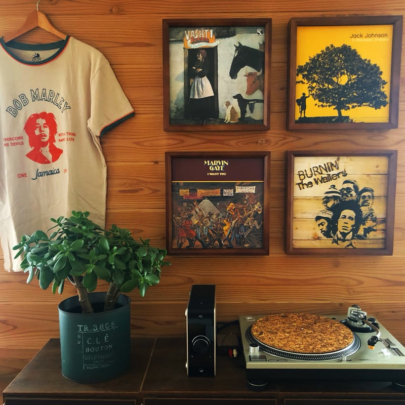 オリジナル】インサート型レコードフレーム BBLP-3BR | wear the spirits