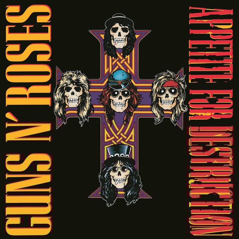 公式新品】GUNS N' ROSES - APPETITE FOR DESTRUCTION