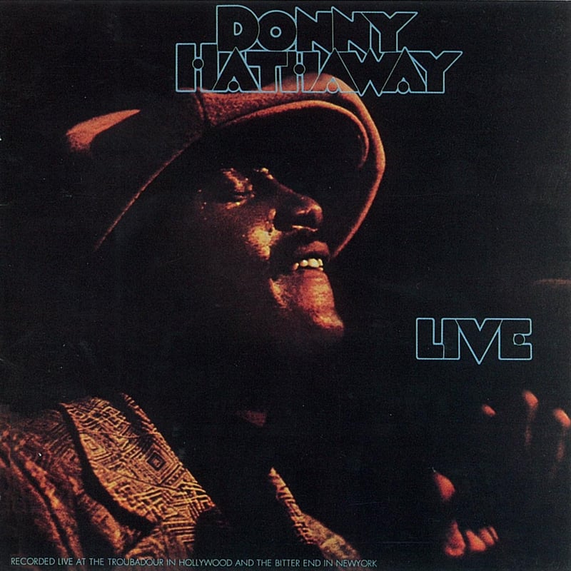 輸入新品レア】 DONNY HATHAWAY - LIVE BLACK Gildan Ult