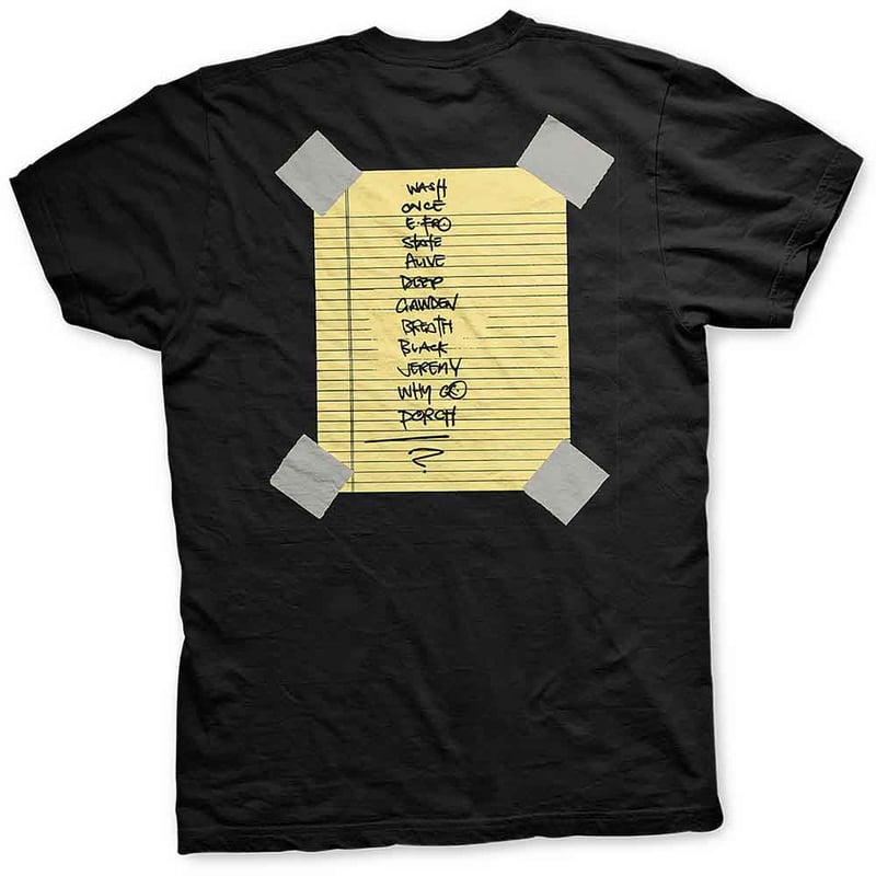 Pearl Jam Tシャツ アートワーク付き Vintage Pearl Jam Front