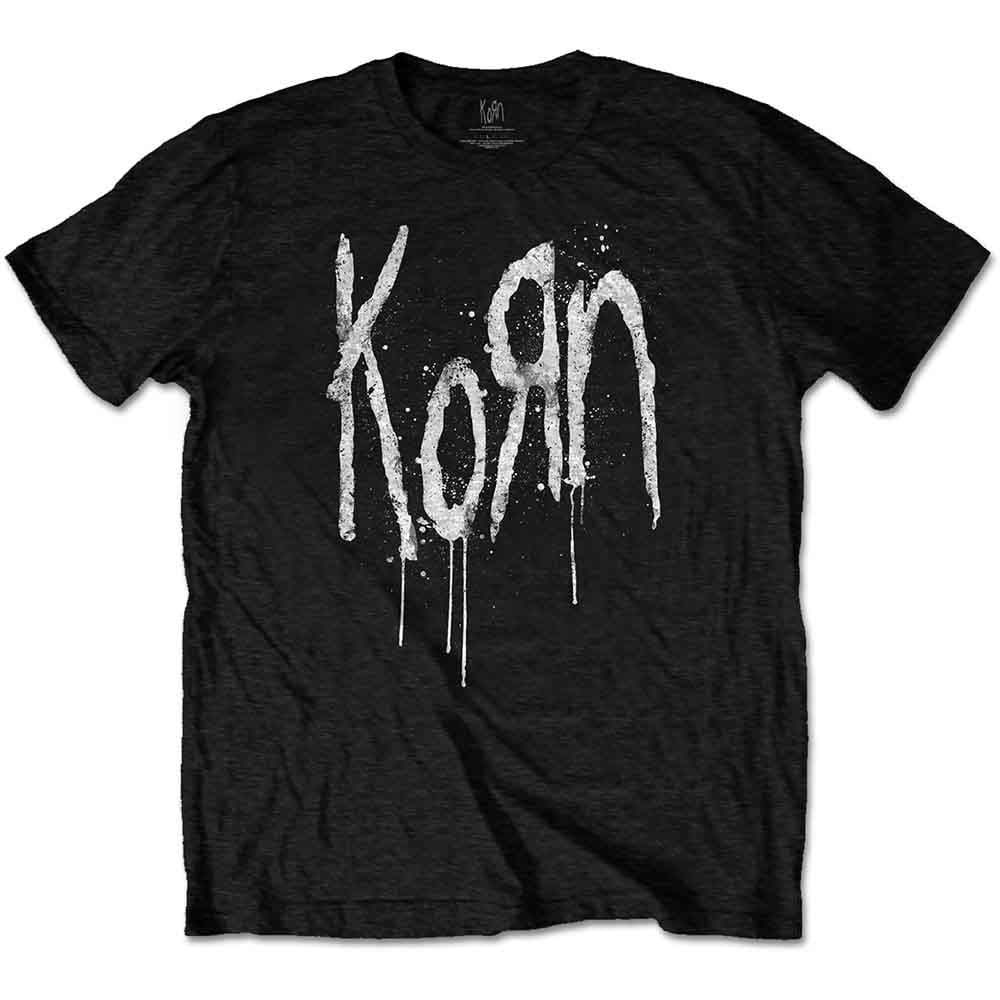 Korn ロゴ Tシャツ 黒デッドストックリミテッドエディション Korn ロゴ Tシャツ 黒デッドストックリミテッドエディション