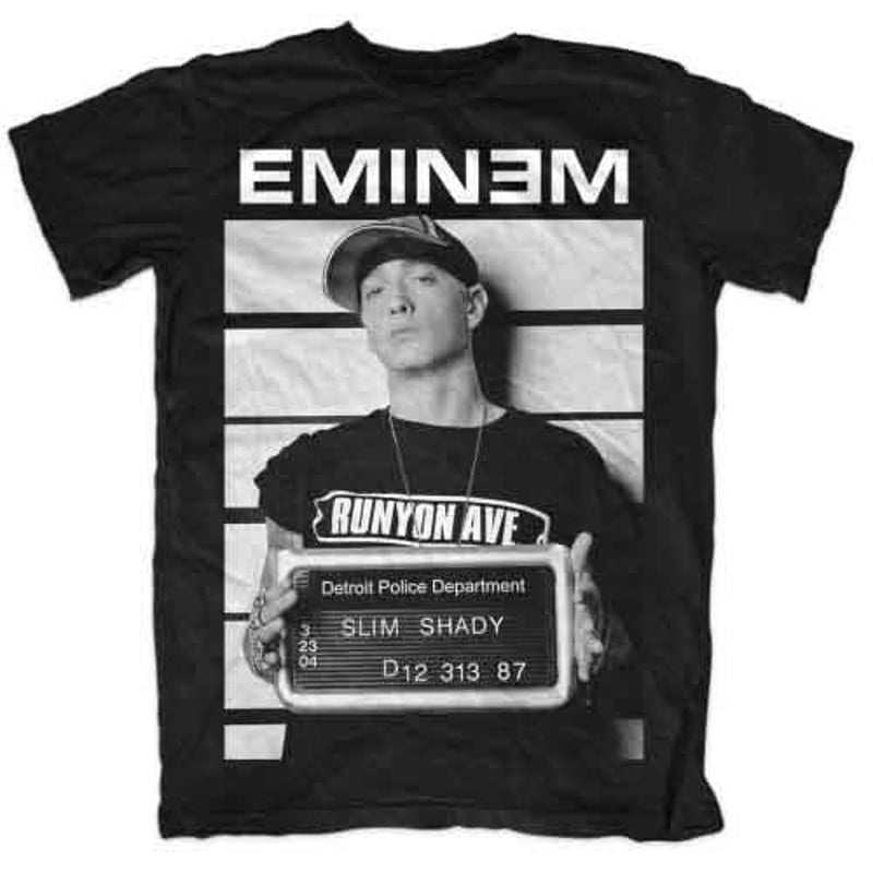 EMINEM プリント ブラック Tシャツ エミネム EMINEM プリント Tシャツ チェーンソー ブラック