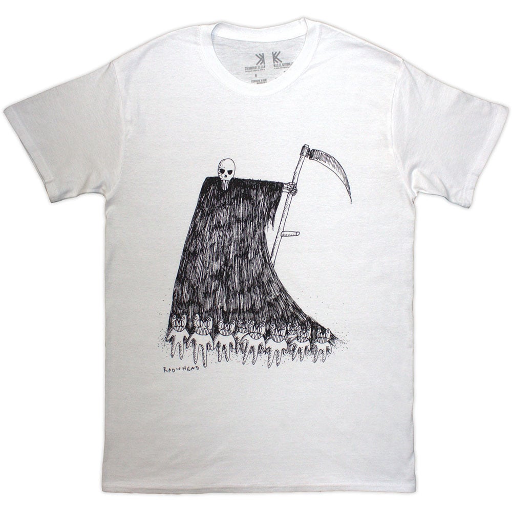 RADIOHEAD レディオヘッド 2008 Tシャツ 白 XS RADIOHEAD レディオヘッド Tシャツ Despot-White | OSOMALO