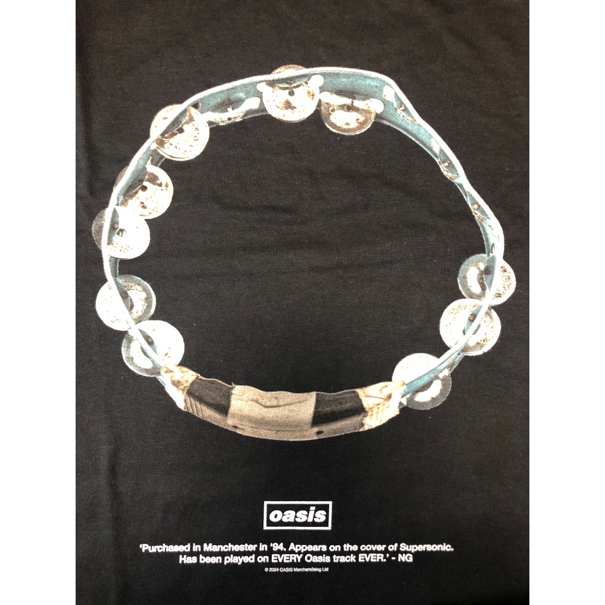 Oasis 30th TambourineスウェットXL他 楽天市場】Oasis / Tambourine Tee (Black) - オアシス Tシャツ