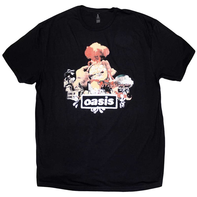 公式新品】 OASIS - Atomic Collage オアシスTシャツ | wear t