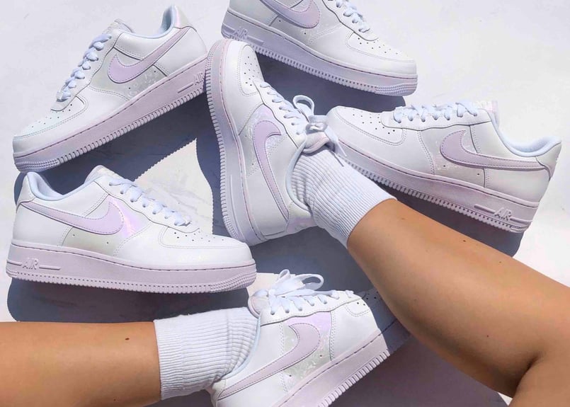 Nike WMNS Air Force 1 White Barely Grape