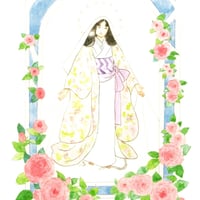 【絵葉書】10月『薔薇の聖母』