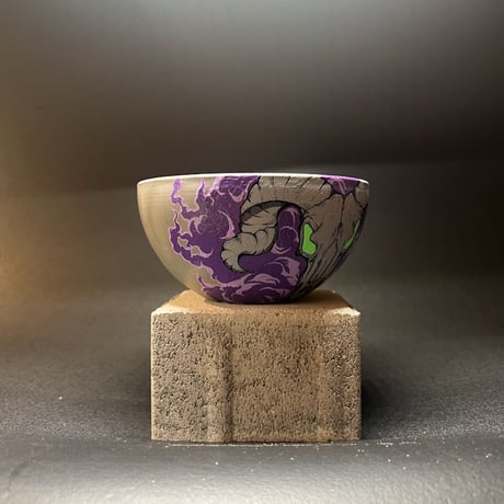 Goat skull pot
