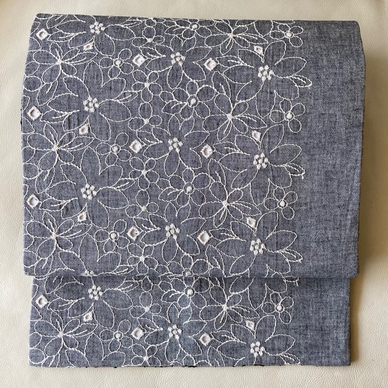 花刺繍 名古屋帯 A | 槇乃 花刺繍 名古屋帯 A | 槇乃