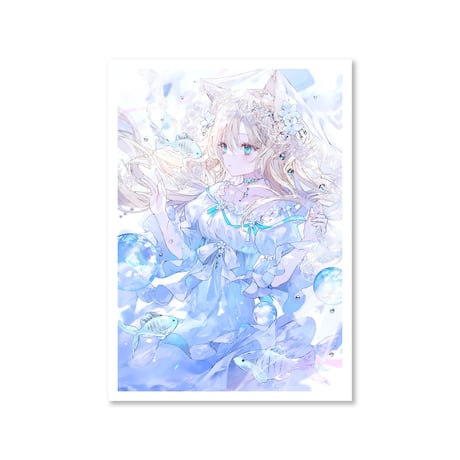 光る美少女展2024 おにねこ INTENSE Book A4サイズジークレー