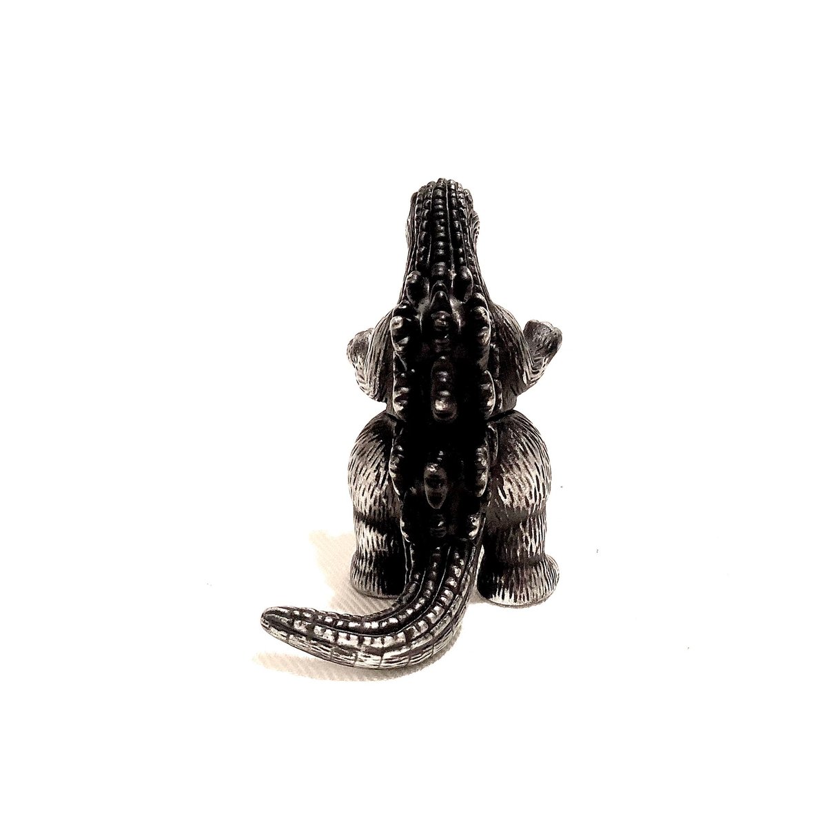 60mmゴジラ(1989)銀黒Ver. paintd by TAKASHIYOSHIZAKA