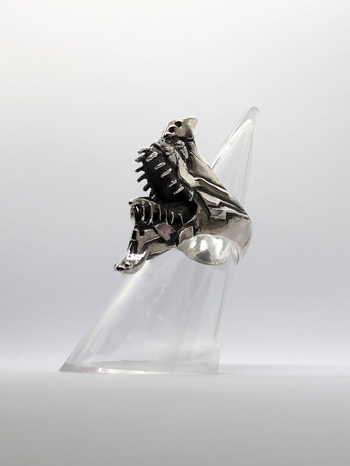 受注生産商品】エヴァ2号機”ザ・ビースト”シルバーリング | 三船屋