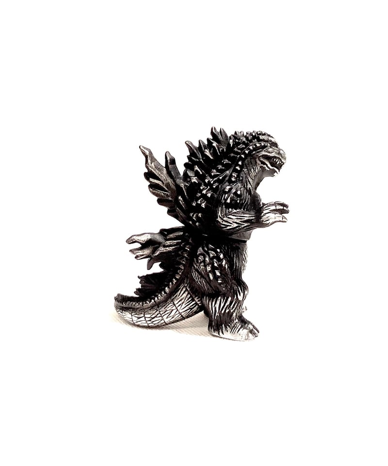 60mmゴジラ(1999)銀黒Ver. paintd by TAKASHIYOSHIZAKA