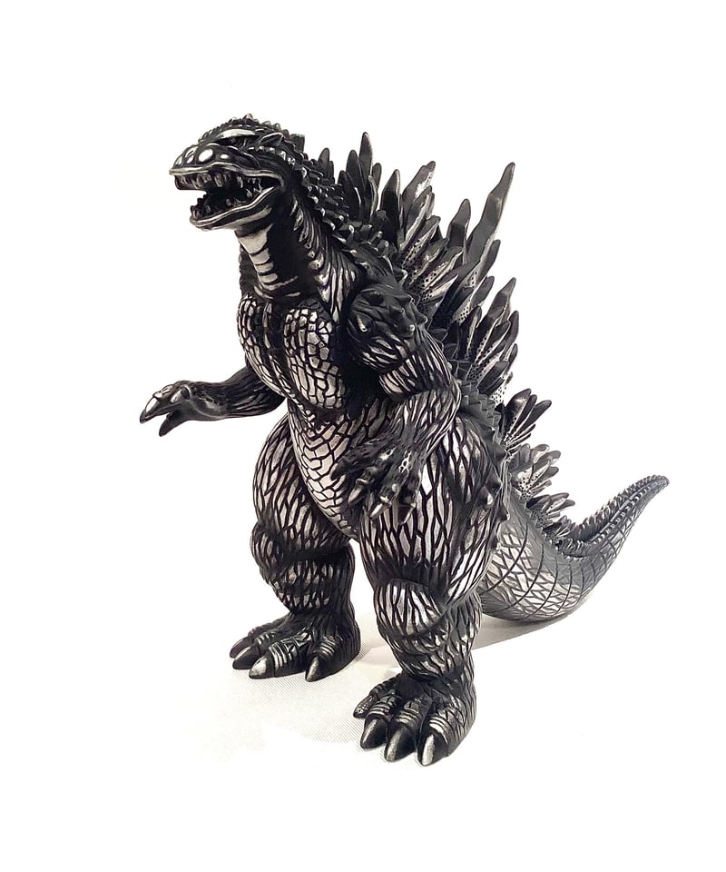 ゴジラ(1999) 銀黒Ver paintd by TAKASHIYOSHIZAKA | 三船屋