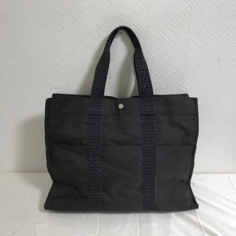中古品】美品 エルメス HERMES エールラインGM ナイロンキャンバス