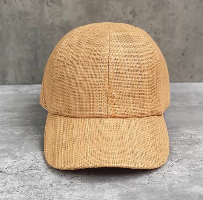 新品セレブレザー CELEBLEATHER 麦わら帽子 キャップ 野球帽