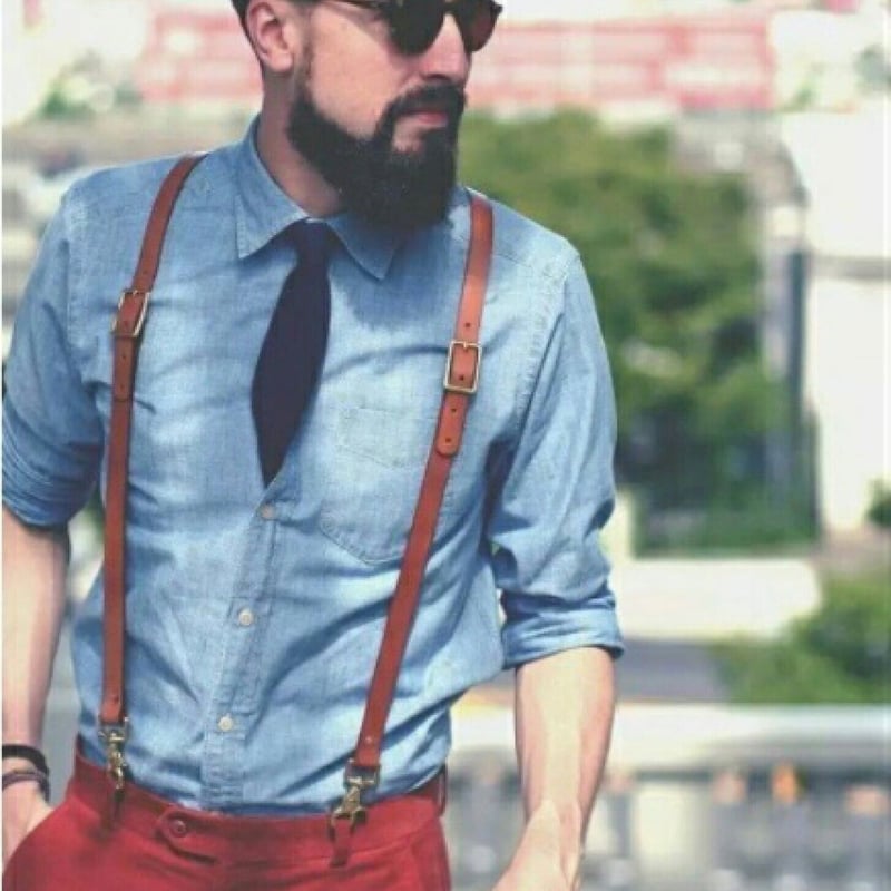 A GOODTIME PRODUCTIONレザー サスペンダー　ベラフォンテ A GOODTIME PRODUCTIONレザー サスペンダー ベラフォンテ A