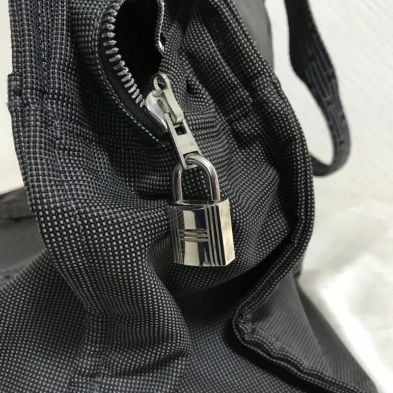 中古品】美品 エルメス HERMES エールラインGM ナイロンキャンバス 
